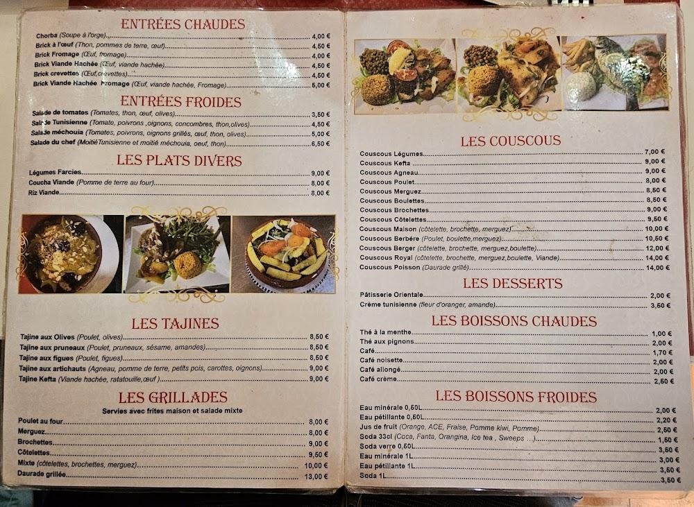 Sur le Pouce - Menu Image 1
